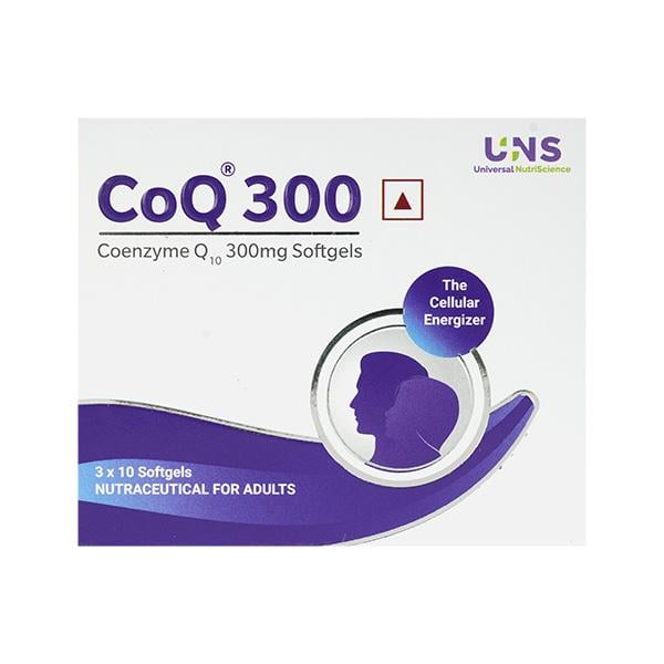 Netmeds | COQ 300mg Softgel 10's