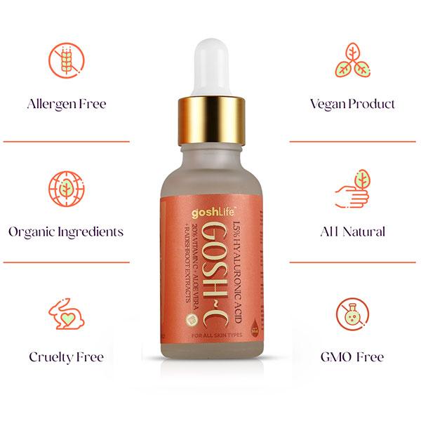 Goshlife Gosh-C Face Serum 30 ml - Face Serum