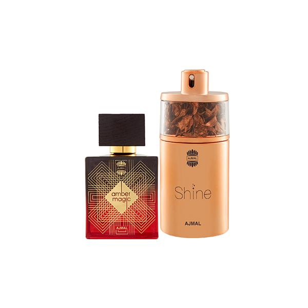Ajmal Amber Magic EDP Spicy Aromatic Perfume And Shine EDP Floral Powdery Perfume 175 ml - Perfumes (Edt/Edp)