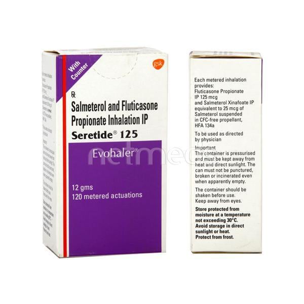 Seretide 125 Evohaler 120Md - Asthma/COPD-Ast