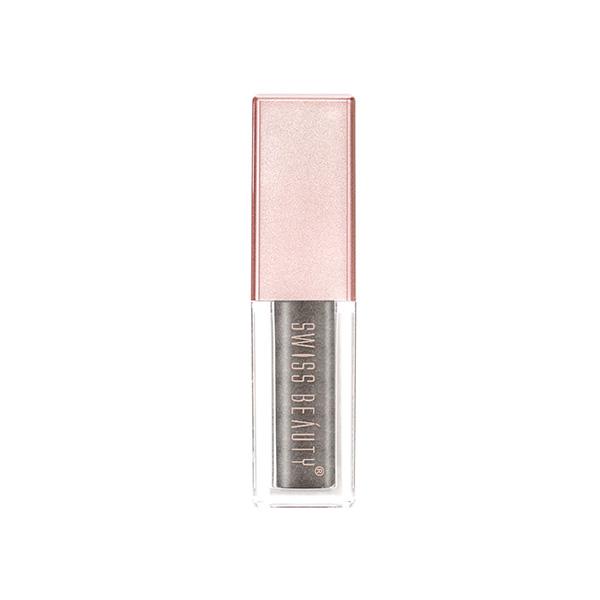Swiss Beauty Mettalic Liquid Eyeshadow - (Smoky Storm) 3 ml - Eyeshadow, Bases & Primers