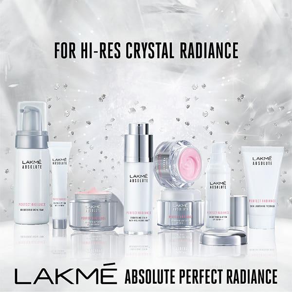 Lakme Absolute Perfect Radiance Skin Brightening Uv Lotion With SPF 50 PA+++ 30ml - Face Creams