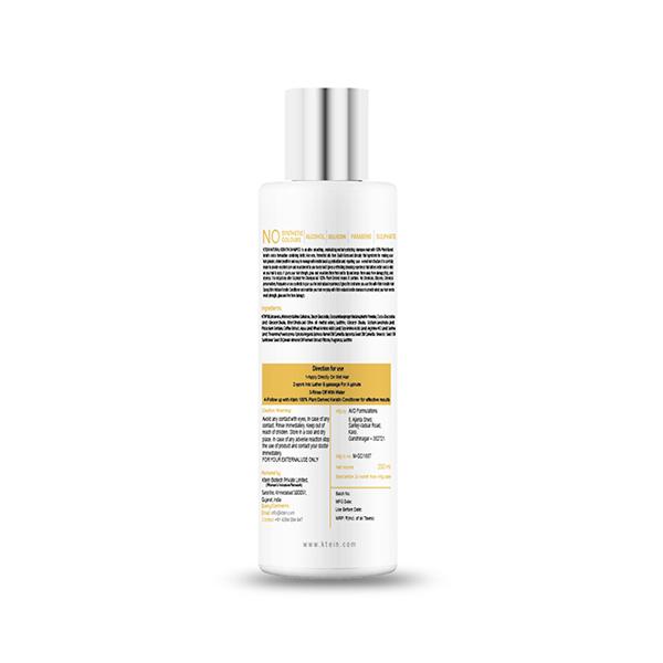 Ktein Natural 100% Plant Derived Keratin Shampoo 200 ml - Shampoos