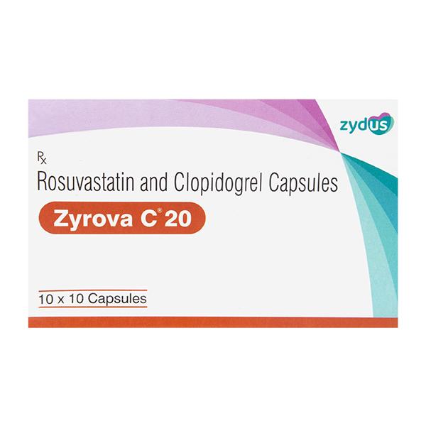 ZYROVA C 20 Capsule 10's - Blood Clot-Ant