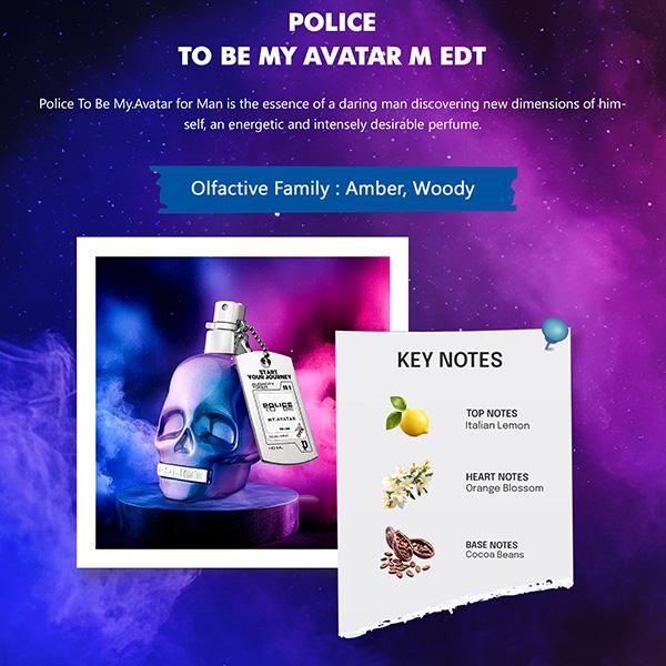 Police To Be My Avatar For Man Eau De Toilette 40 ml - Men Perfumes (Edt/Edp)