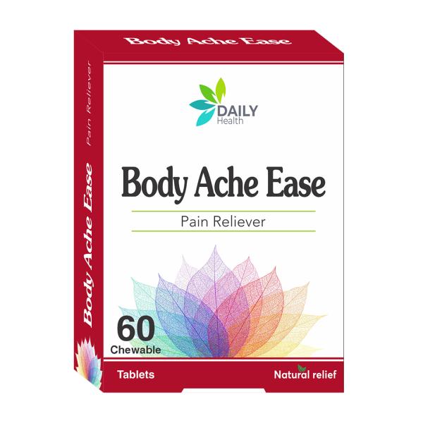 Bhargava Daily Health Bodyache Ease Chewable Tablets 60's