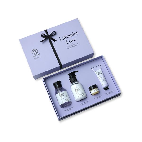 Netmeds | Brillare Lavender Love Gift Box - Lavender Body Wash, Lavender Body Scrub, Lavender Bath Salt, Lavender Hand Cream 900gm 1's