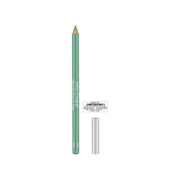 Miss Claire Glimmersticks For Eyes E-20 Jade 1.8 Gm - Eyeshadow, Bases & Primers