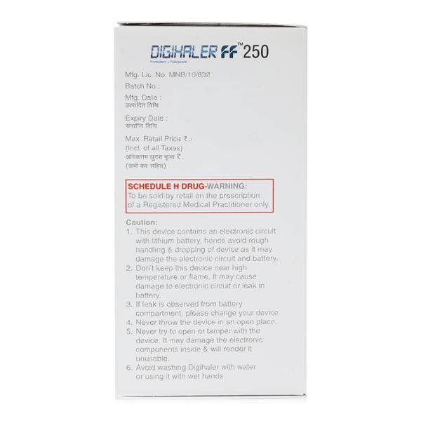 Digihaler FF 250mcg Inhaler 120Md - Asthma/COPD-Ast