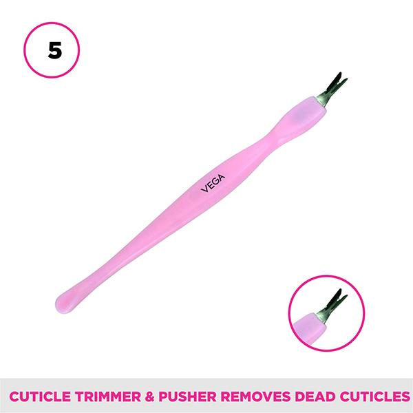 Vega D'Zyner Beauty Set - Tools (BS-02) 6's - Tweezers