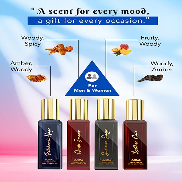 Ajmal Artisan Luxury Perfume Gift Set 4 x 20ml Long Lasting Fragrance For Men & Women 4's - Perfumes (Edt/Edp)