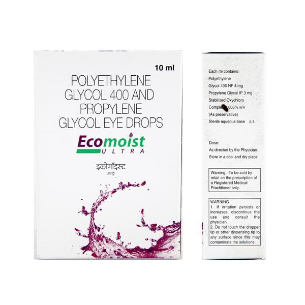 Ecomoist Ultra Eye Drops 10ml - Dry Eye-Olt