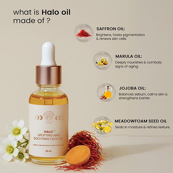 Bie - Beauty By Bie Halo- Uplifting & Soothing Face Oil 30 ml - Face Oils