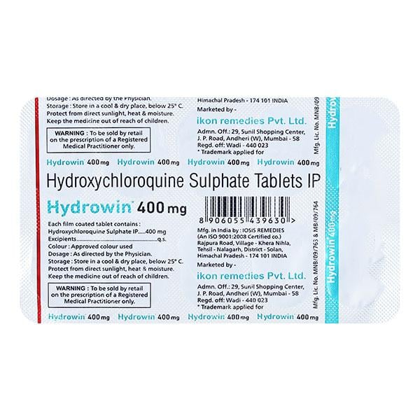 Netmeds | HYDROWIN 400mg Tablet 10's