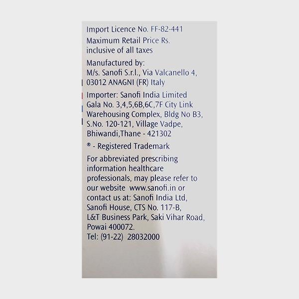 Targocid 200mg Injection 1's - Bacterial Infections-OAB