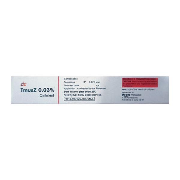 TMUSZ 0.03% Ointment 10g - Atopic Dermatitis(Eczema)-Otd