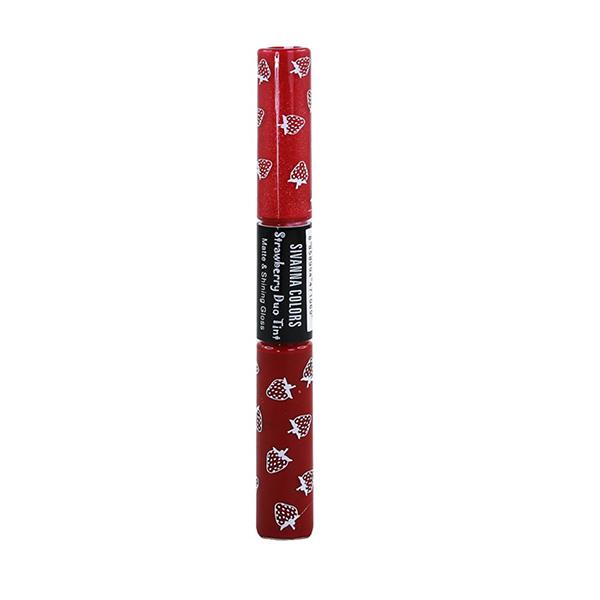 Sivanna Colors 2 in 1 Matte & Shining Lip Gloss - DK035 09 20 gm