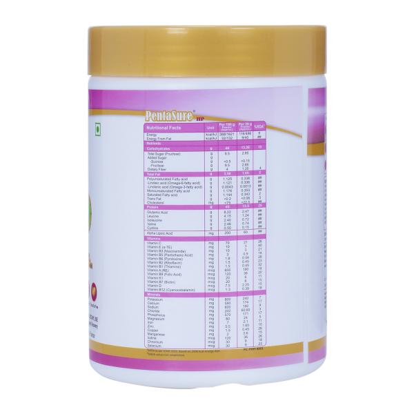 PentaSure HP 100% Whey Protein Powder- Banana & Vanilla Flavour 400 g - Whey Proteins