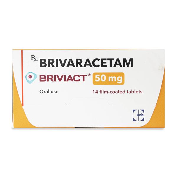 Briviact 50mg Tablet 14'S - Epilepsy/Convulsion-Ant