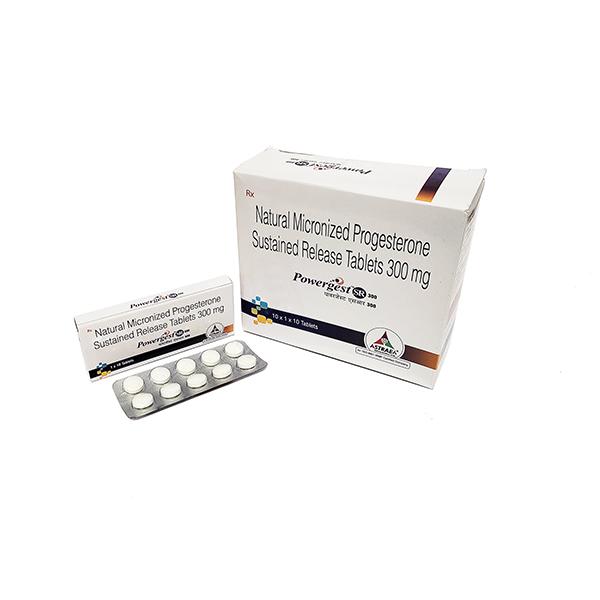 POWERGEST SR 300mg Tablet 10's - Hormonal Therapy-Oes