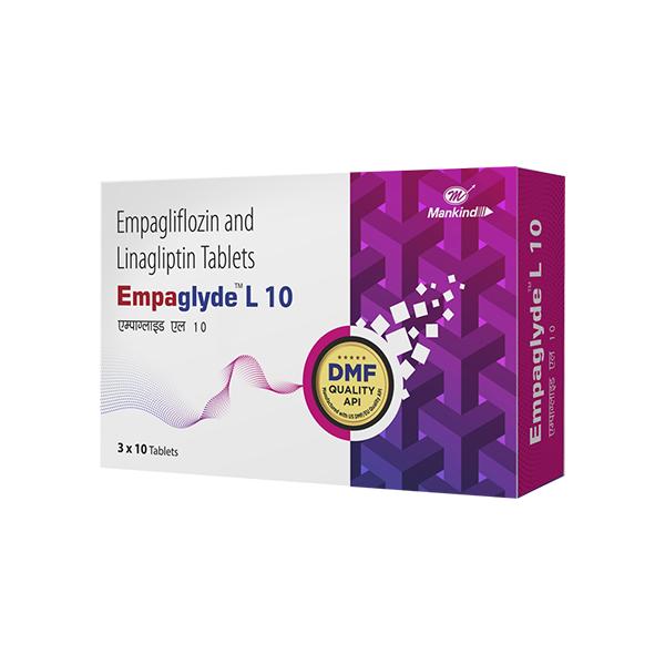 EMPAGLYDE L 10 Tablet 10's - Diabetes-Ant