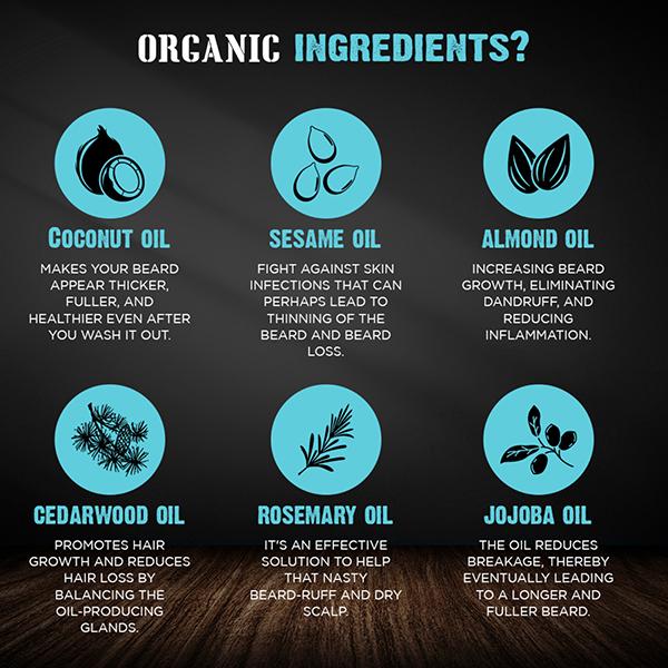 Mancode Beard Oil -Cedar Wood & Rose Mary 60 ml - Beard Oil