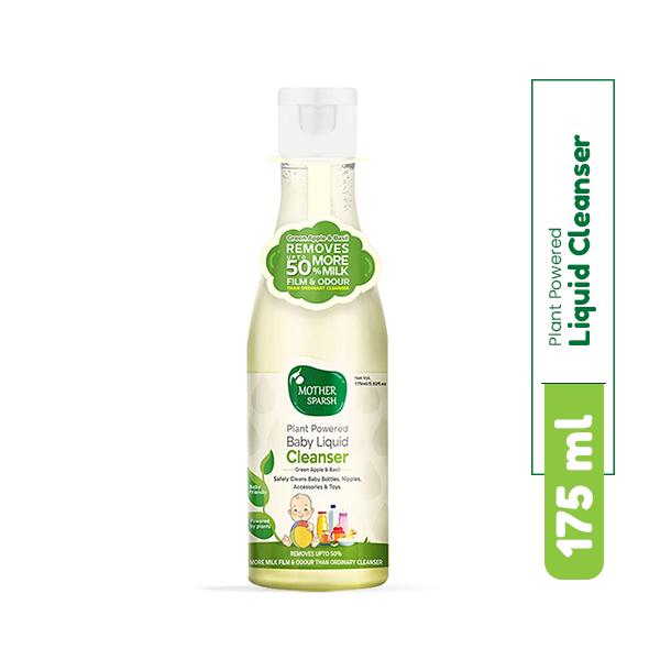 Netmeds | Mother Sparsh Natural Baby Liquid Cleanser Bottle 175 ml