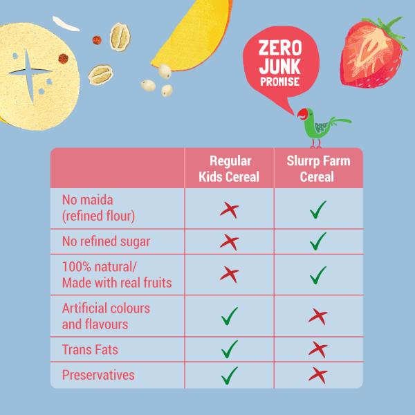 Slurrp Farm Cereal - Multigrain Millets & Mixed Fruit (Refill Pack) 300 g - Baby And Infant Supplements