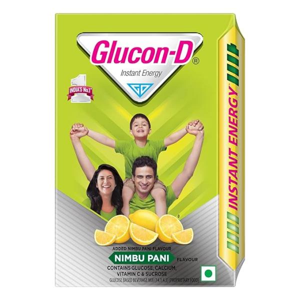 Netmeds | Glucon-D Instant Energy Powder - Nimbu Pani (Refill) 450 g