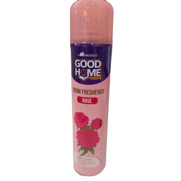Netmeds | Good Home Happy Nest Room Freshener Spray - Rose 130 g (Free Air Freshener 50 g)