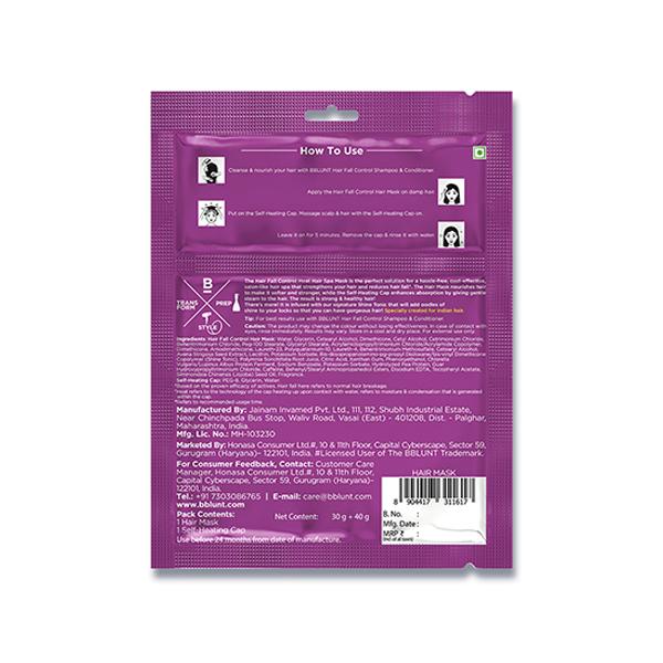 Bblunt Hair Fall Control Heat Hair Spa Mask 70 gm - Hair Masks & Packs