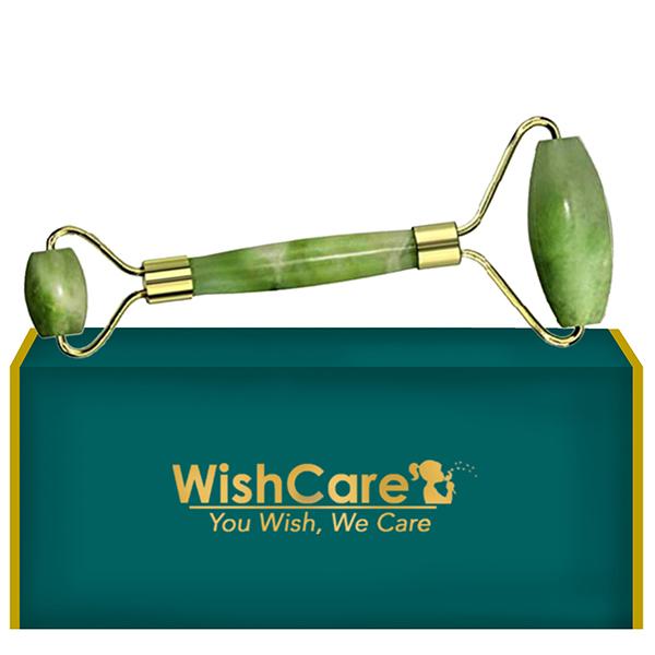 Netmeds | WishCare Authentic Jade Roller - Face Massager 1PCS