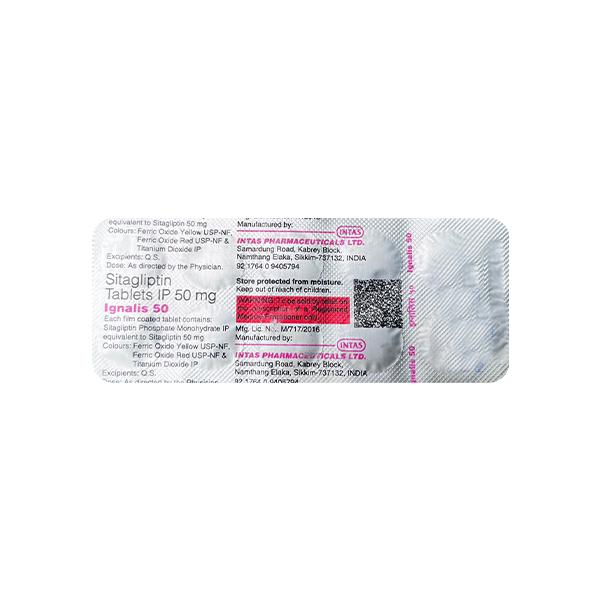 Ignalis Buy IGNALIS 50 Tablet 10's Online at Upto 25% OFF | Netmeds