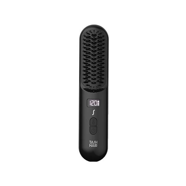 Netmeds | Tash Hair Glide Cordless Hair Straightener Brush - Noir 450 gm
