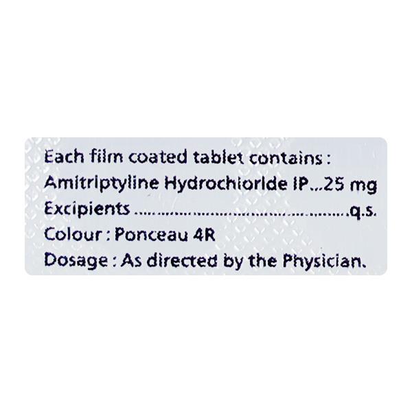 AMITIDE 25 Tablet 10's - Depression-Ant