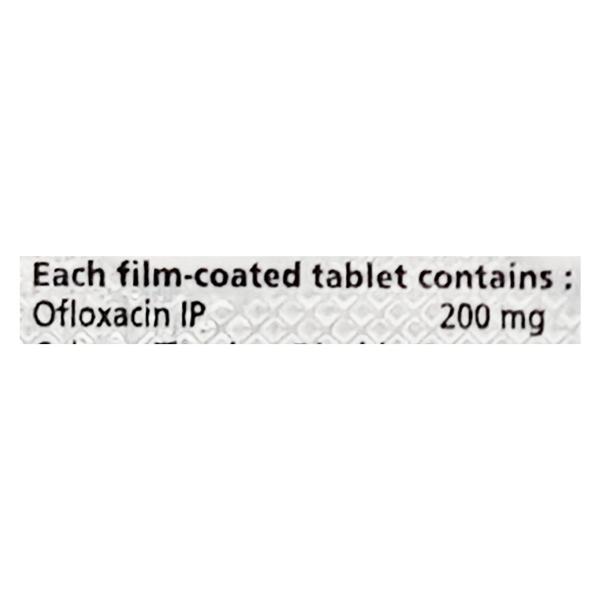 Ofla 200mg Tablet 10'S - Bacterial Infections-Qui