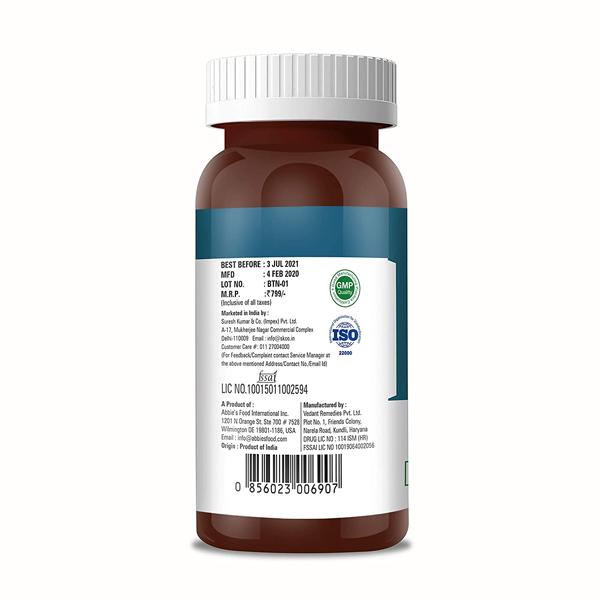 Abbie's Nutrition Plus Biotin High Potency 10000 mcg Tablet 60's - Hair & Skin