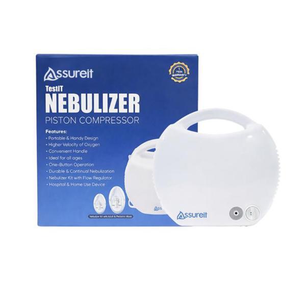 Netmeds | Assureit Testit Nebulizer Piston Compressor 1's