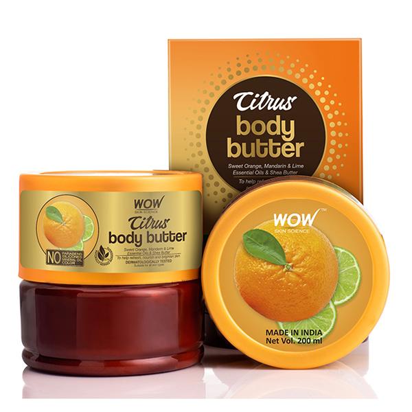 WOW Skin Science Citrus Butter 200 ml - Lotions & Creams
