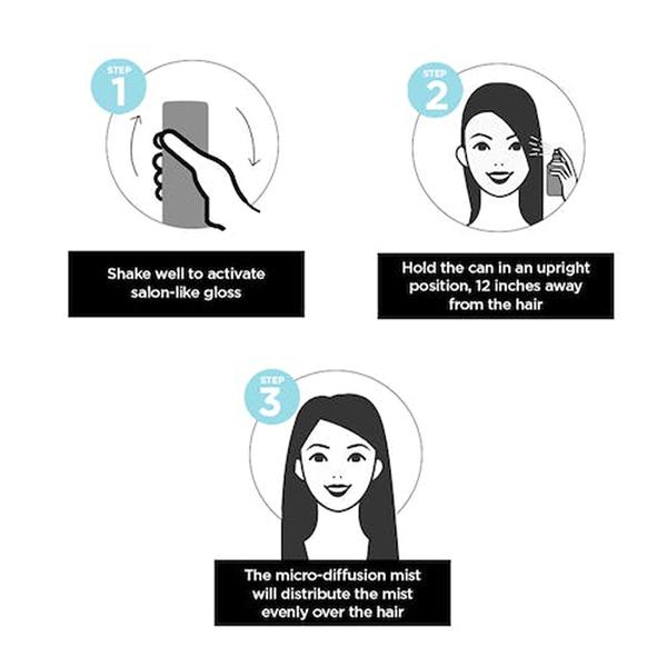 BBlunt Hot Shot Finish Spray For Radiant Shine 200 ml - Hair Sprays & Mists