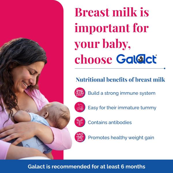 Galact Lactation Granules - Chocolate Flavor 400 g - Nutritional Supplements