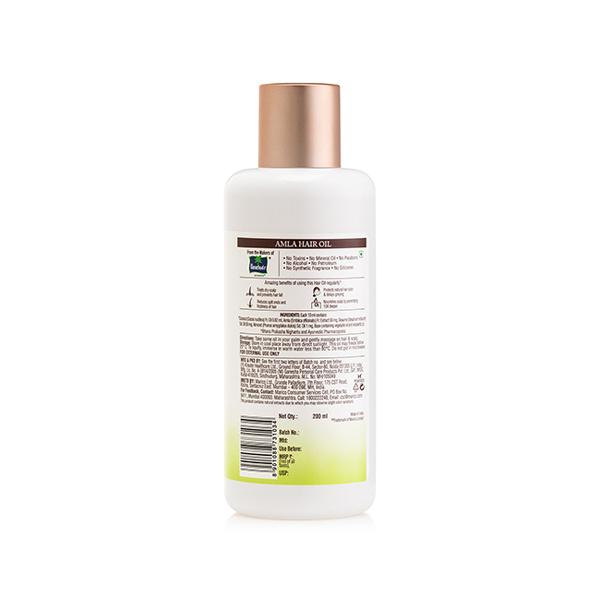 Coco Soul Amla Hair Oil With Extra Virgin Coconut Oil - Makers Of Parachute Advansed 200 ml - Hair Oils