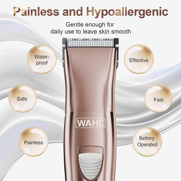 Wahl Facial Trimmer Combo - Rose Gold - Hair Removal Accessories