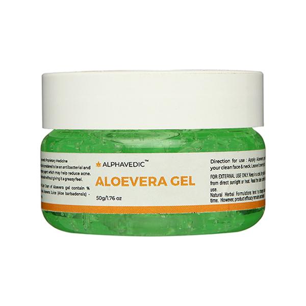Alphavedic Aloevera Gel 50 gm - Face Moisturizers