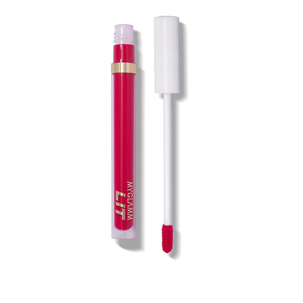 Myglamm Lit Liquid Matte Lipstick - Lovebomb 3 ml - Liquid Lipsticks