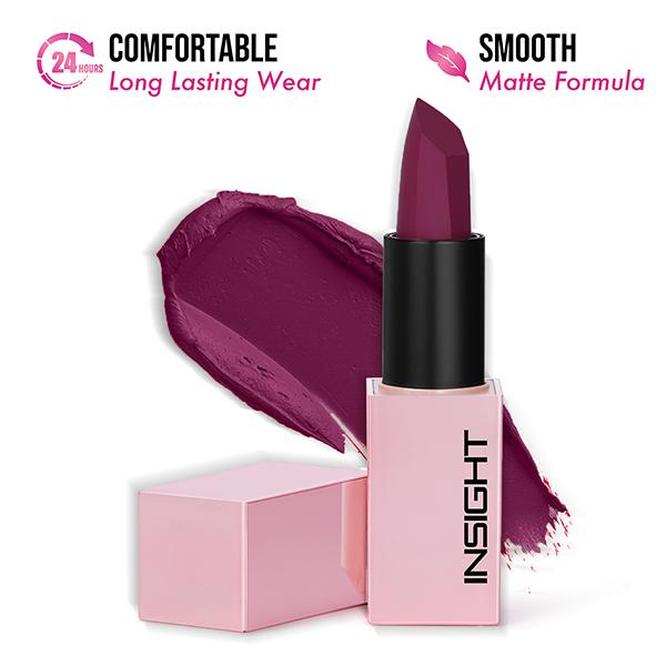 Netmeds | Insight Cosmetics Prime Matte Lipstick - Tequila 3.8 gm