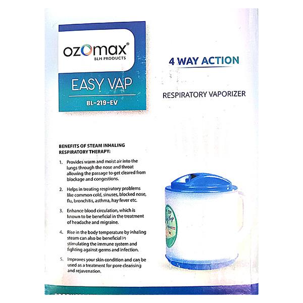 Ozomax Easy Vap Respiratory Vaporizer - Nebulizers / Vaporizer