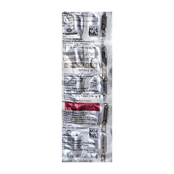 Netmeds | LIPIROSE EZ 10 Tablet 10's