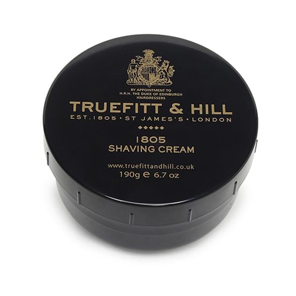 Truefitt and Hill 1805 Shave Cream Bowl Essential Grooming Collection 190 gm - Shaving Creams