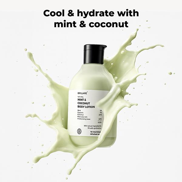 Brillare Mint & Coconut Body Lotion 200 ml - Lotions & Creams
